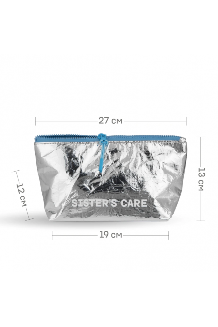 SISTER’S CARE COSMETIC BAG BLUE