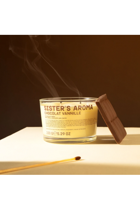 ŚWIECA ZAPACHOWA CHOCOLAT VANNILE
