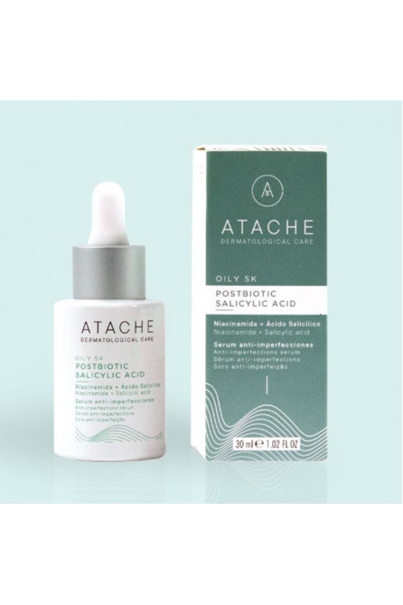 ATACHE OILY SK POSTBIOTIC SALICYLIC ACID SERUM ANTI-ACNE SERUM FOR OILY AND COMBINATION SKIN 30 ML