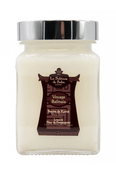 Shea Butter Lotus Flower and Frangipani La Sultane de Saba