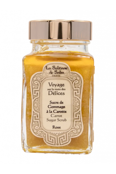 Sugar Scrub with Carrot & Rose La Sultane de Saba