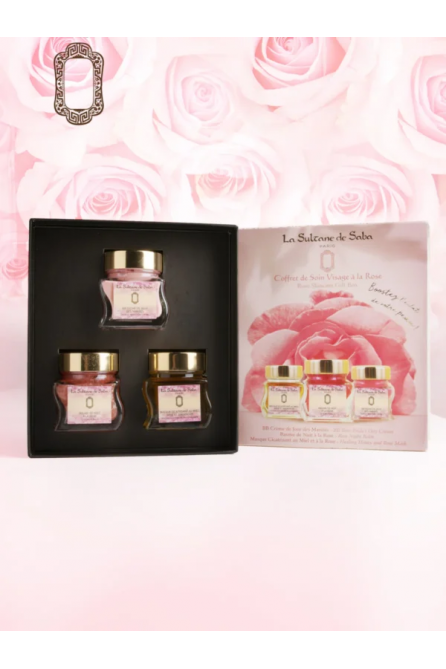 Face Care Set Pink Line La Sultane de Saba