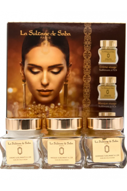 Face Care Set Gold Line La Sultane de Saba