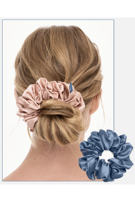 Silk scrunchies maxi