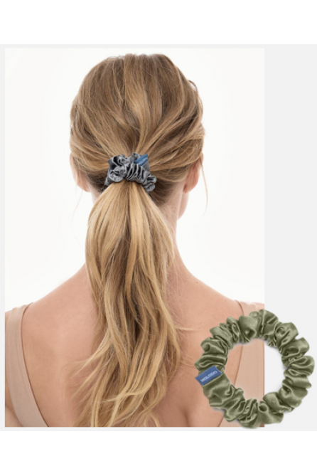 Silk scrunchies midi