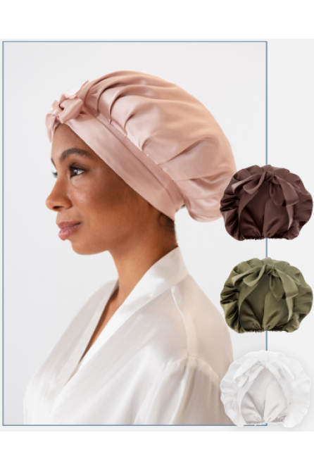 Silk sleep cap